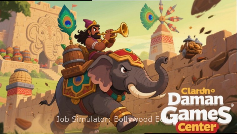 Job Simulator: Bollywood Edition - Pongal Festival Event Job Simulator: Bollywood Edition Pongal event poster